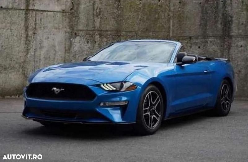 Albastru Utilizat 2018 Ford Mustang Cabrio | 34.499 EUR - Imagine 1/4