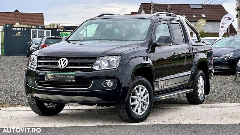 Negru Utilizat 2014 VW Amarok Pickup | 14.450 EUR (Puțin scump) - Imagine 1/4
