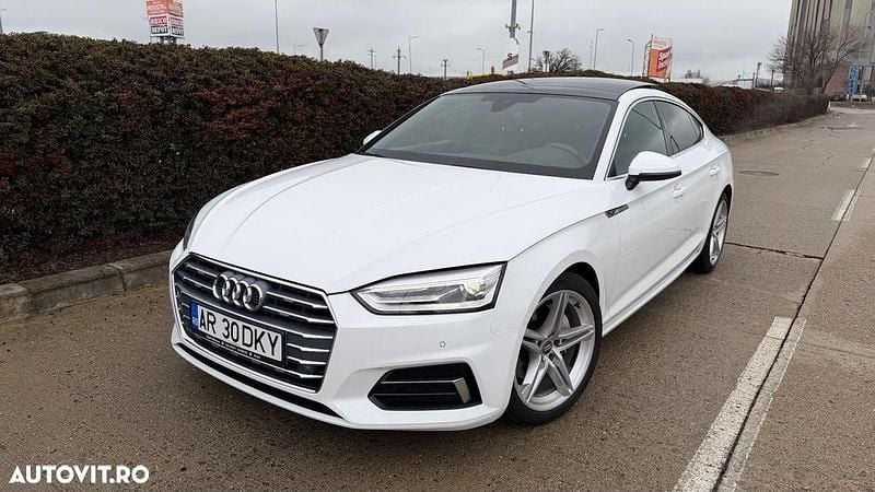Second-hand Audi A5 Sport 190 CP (139 kW) 2018 Culoarealb Coupe
