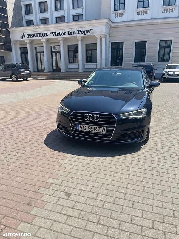 Albastru Utilizat 2015 Audi A6 Berlinǎ | 13.999 EUR (Preț OK) - Imagine 1/4