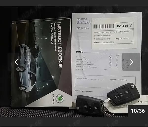 Second-hand Skoda Octavia 150 CP (110 kW) 2019 Break