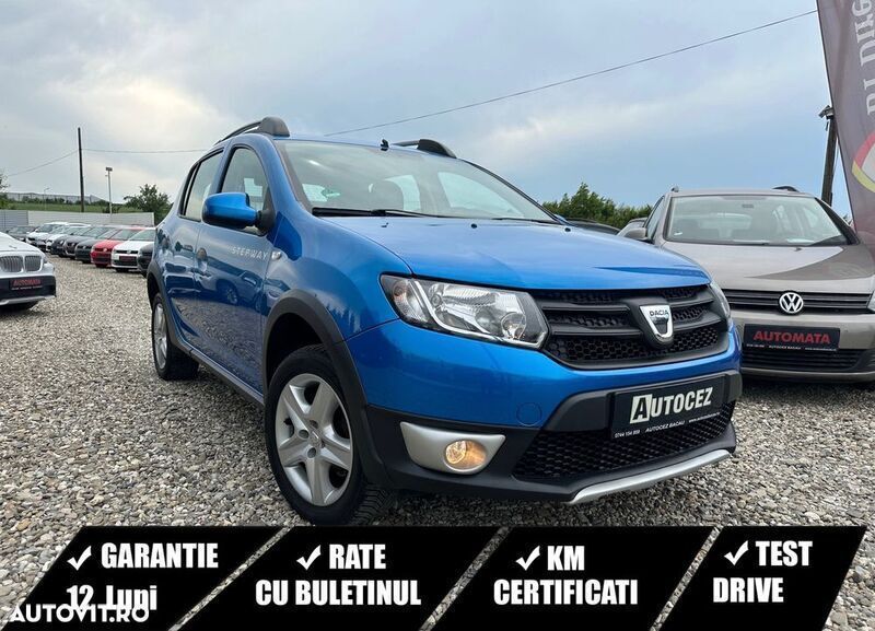 Albastru Utilizat 2015 Dacia Sandero Stepway Hatchback | 6.450 EUR (Preț OK) - Imagine 1/4