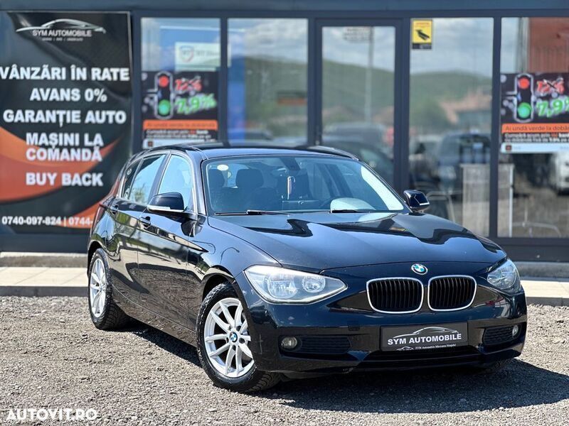 Negru Utilizat 2015 BMW 116 Efficient Dynamics Hatchback | 7.499 EUR - Imagine 1/4