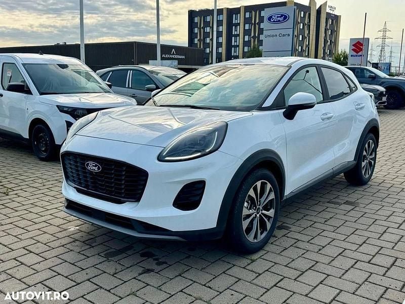 Culoarealb Utilizat 2024 Ford Puma Gen-E Titanium SUV | 17.977 EUR (Preț bun) - Imagine 1/4