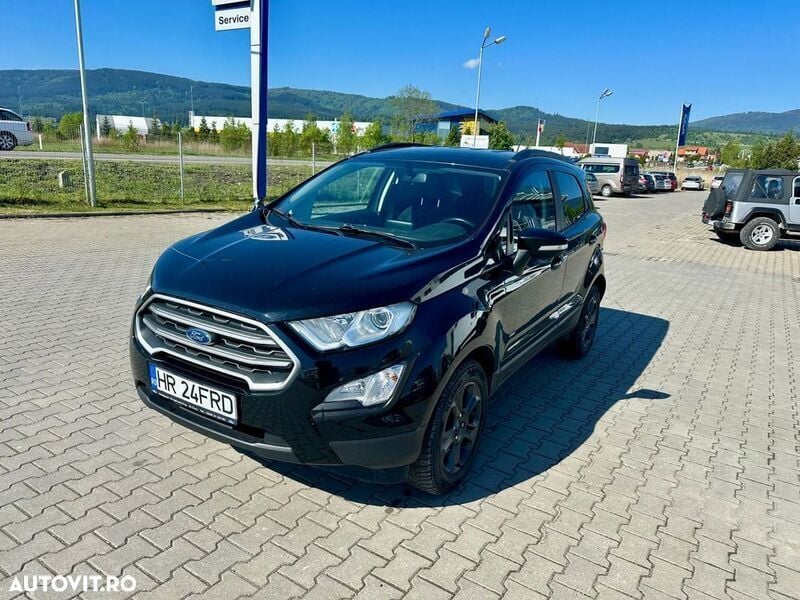 Second-hand Ford Ecosport Trend 125 CP (91 kW) 2018 Negru SUV