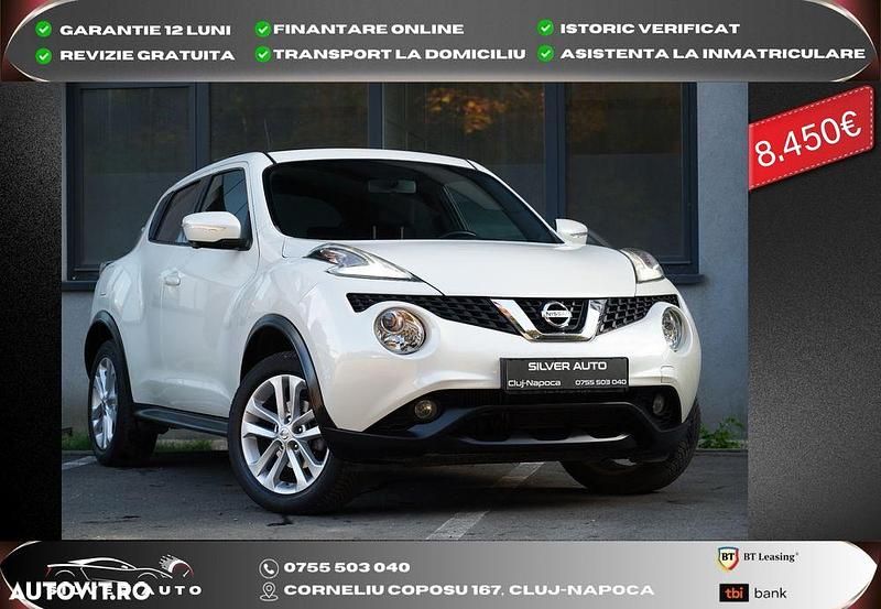Culoarealb Utilizat 2015 Nissan Juke Tekna SUV | 8.450 EUR (Preț OK) - Imagine 1/4