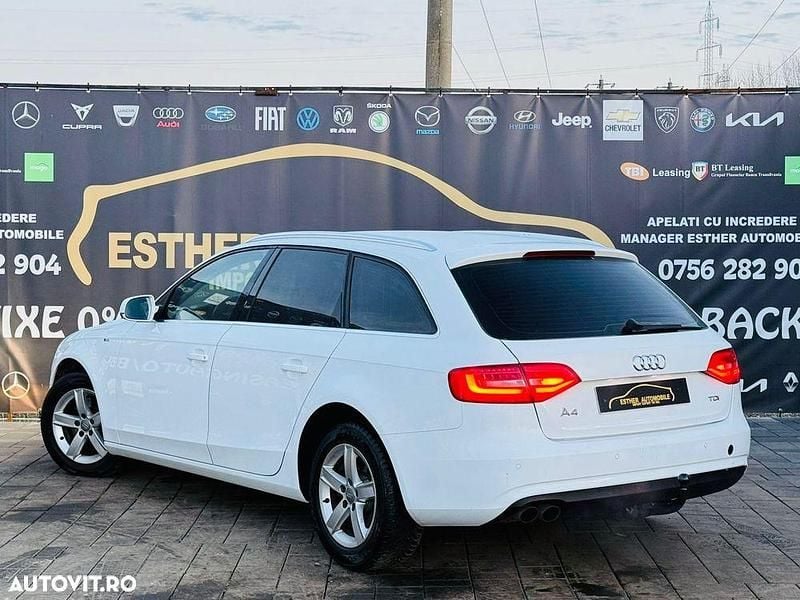 Second-hand Audi A4 S-line plus 177 CP (130 kW) 2015 Culoarealb Break