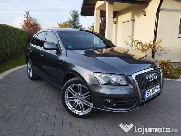Gri Utilizat 2010 Audi Q5 S-Line SUV | 10.999 EUR (Puțin scump) - Imagine 1/4