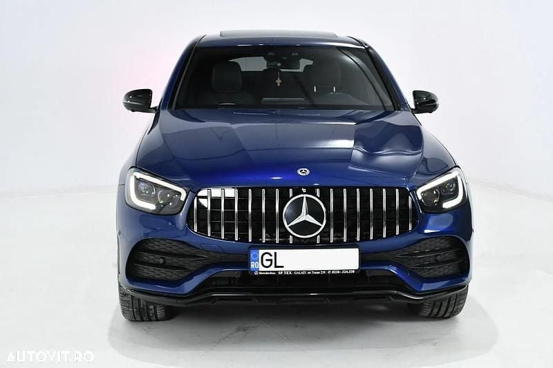 Culoarealbastru Utilizat 2021 Mercedes GLC400d AMG line Plus Coupe | 44.000 EUR - Imagine 1/4