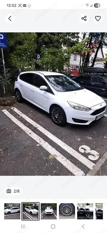 Utilizat 2015 Ford Focus Hatchback | 5.600 EUR (Super Preț) - Imagine 1/4