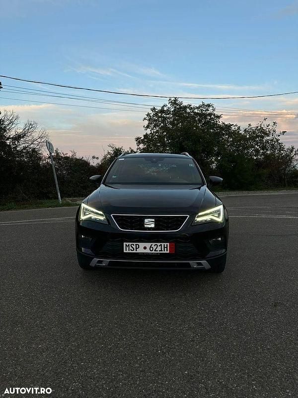 Culoarenegru Utilizat 2016 Seat Ateca 4Drive SUV | 15.390 EUR (Preț OK) - Imagine 1/4