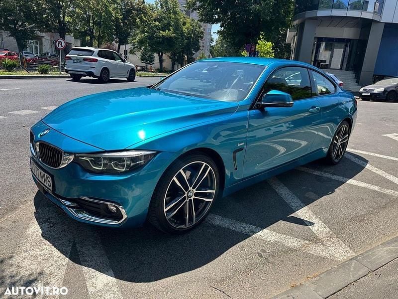 Albastru Utilizat 2018 BMW 420 Luxury Line Coupe | 20.900 EUR - Imagine 1/4