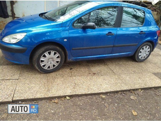 Second-hand Peugeot 307 90 CP (66 kW) 2002 Albastru Berlinǎ