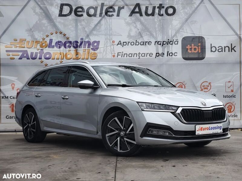 Gri Utilizat 2021 Skoda Octavia Style Break | 20.990 EUR (Scump) - Imagine 1/4
