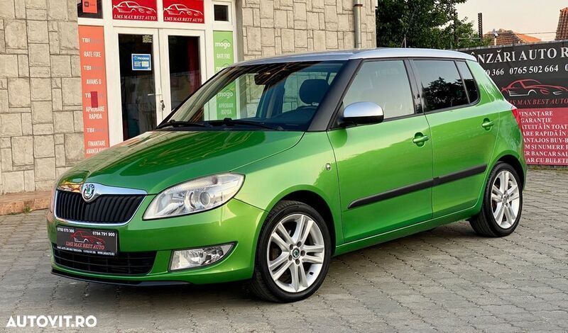 Verde Utilizat 2011 Skoda Fabia Hatchback | 4.500 EUR (Preț OK) - Imagine 1/4