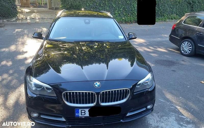 Negru Utilizat 2015 BMW 525 Break | 11.700 EUR (Super Preț) - Imagine 1/4