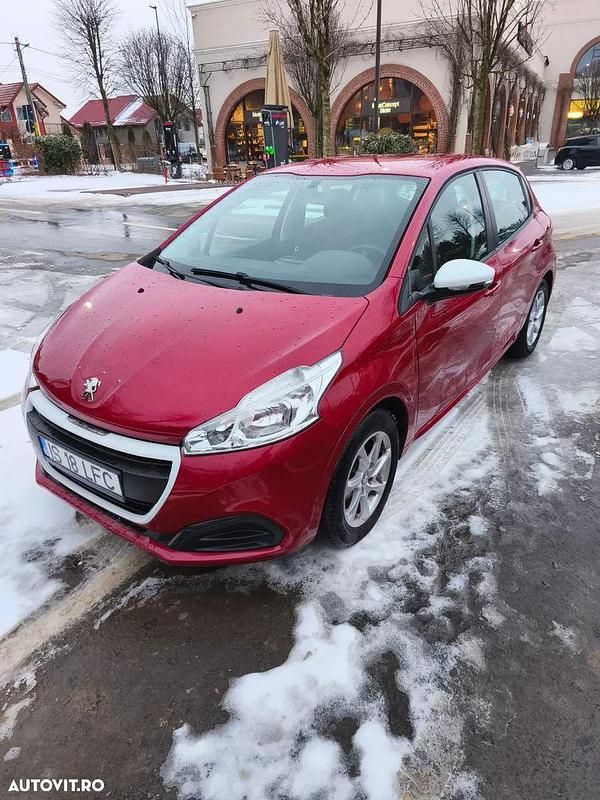 Second-hand Peugeot 208 68 CP (50 kW) 2016 Culoarerosu Hatchback