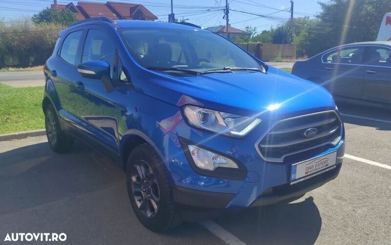 Second-hand Ford Ecosport Trend 125 CP (91 kW) 2018 Albastru SUV