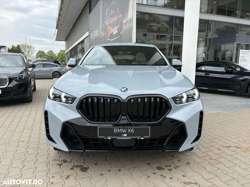 Gri Nouă 2025 BMW X6 SUV | 107.181 EUR (Preț OK) - Imagine 1/4