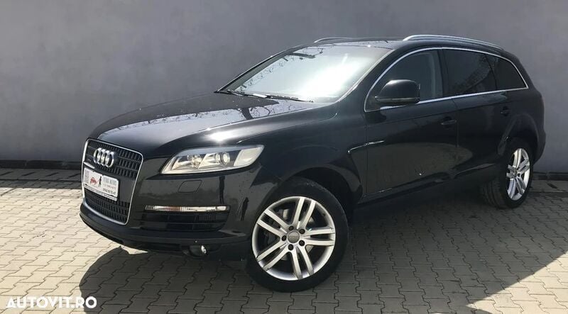 Negru Utilizat 2007 Audi Q7 SUV | 7.690 EUR (Preț OK) - Imagine 1/4