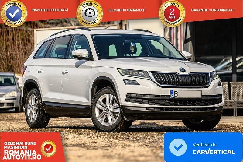 Second-hand Skoda Kodiaq Tour 150 CP (110 kW) 2021 Culoarealb SUV