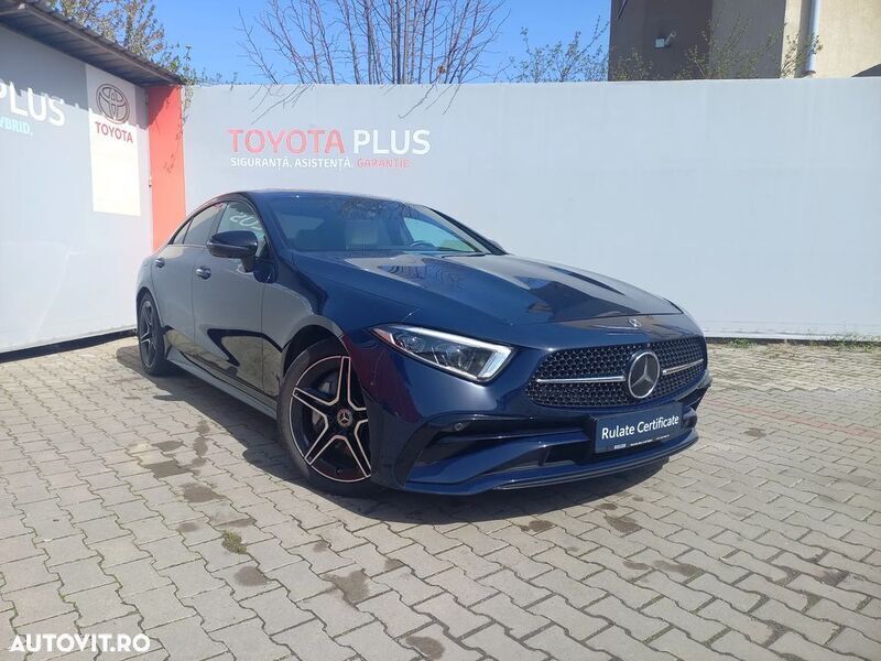 Second-hand Mercedes CLS450 367 CP (269 kW) 2021 Albastru Coupe