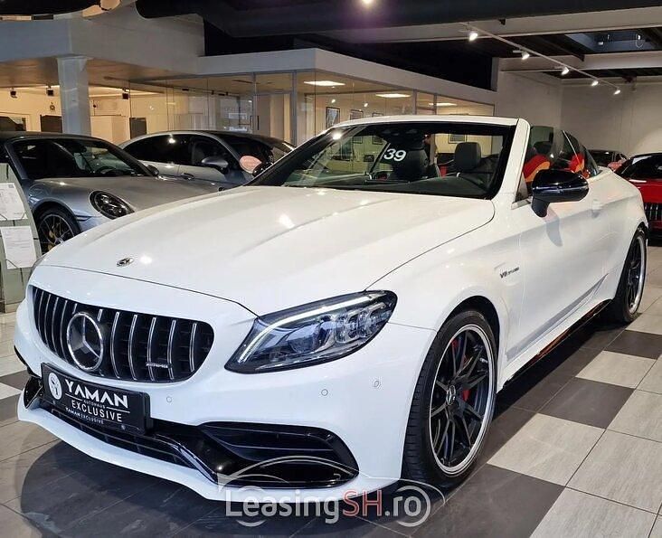 Alb Utilizat 2023 Mercedes C63S AMG AMG Cabrio | 85.500 EUR - Imagine 1/4
