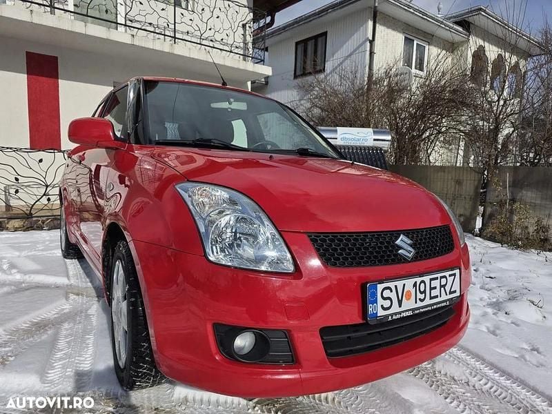 Second-hand Suzuki Swift GLX 92 CP (67 kW) 2008 Culoarerosu Hatchback