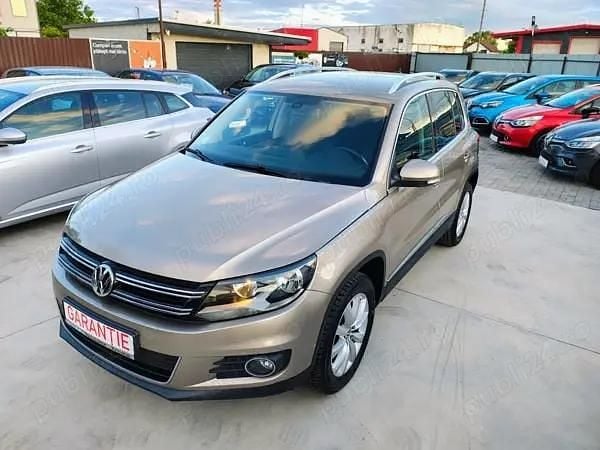 Bej Utilizat 2012 VW Tiguan LOUNGE SUV | 8.999 EUR (Preț OK) - Imagine 1/4