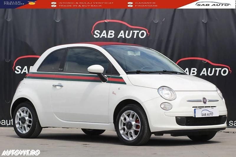 Alb Utilizat 2010 Fiat 500 Cabrio | 4.899 EUR (Preț OK) - Imagine 1/4