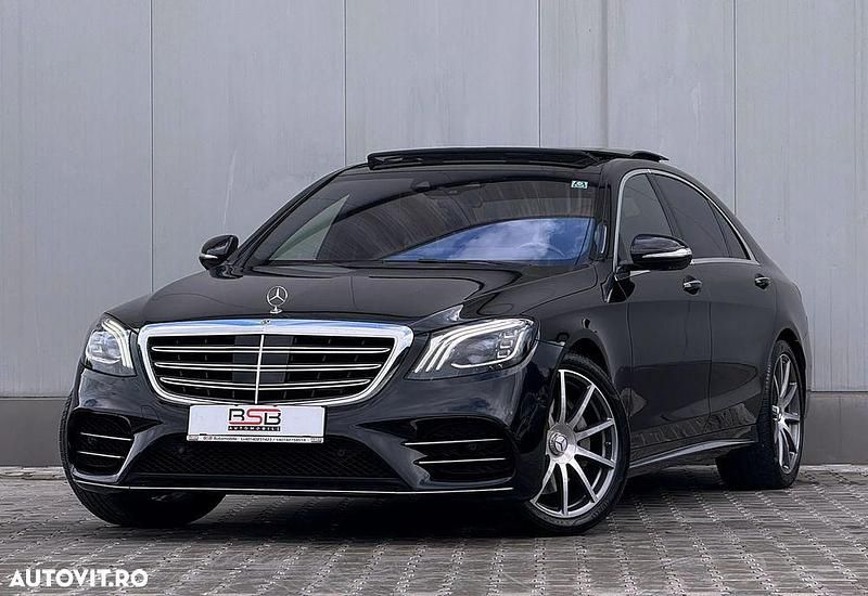 Second-hand Mercedes S400 340 CP (250 kW) 2019 Culoarenegru Berlinǎ