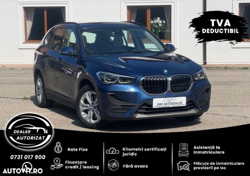 Albastru Utilizat 2021 BMW X1 SUV | 22.000 EUR (Preț bun) - Imagine 1/4