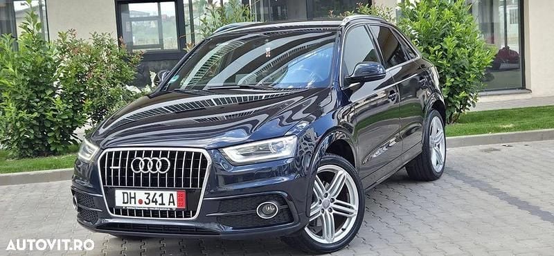 Culoarealbastru Utilizat 2014 Audi Q3 S-Line SUV | 15.200 EUR (Preț OK) - Imagine 1/4