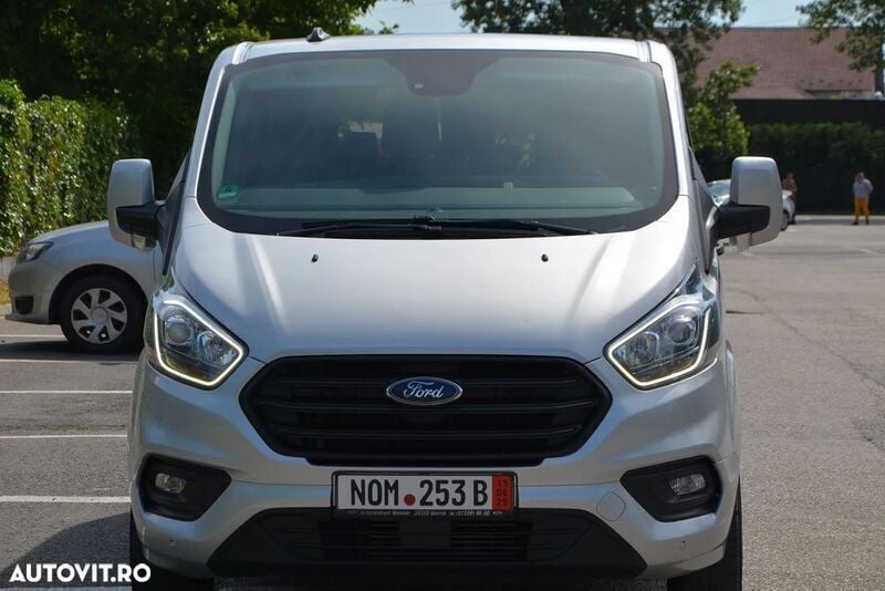 Argint Utilizat 2021 Ford Transit Custom Break | 14.900 EUR (Super Preț) - Imagine 1/4