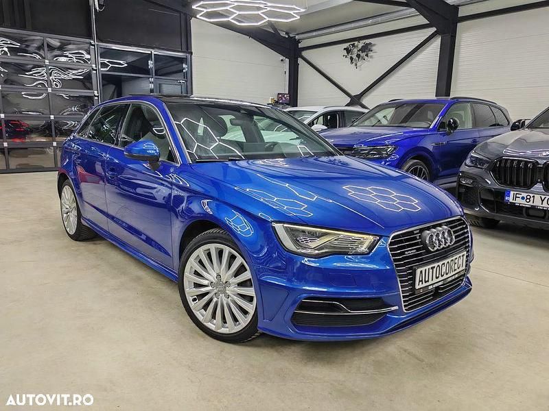 Second-hand Audi A3 e-tron S-Line 204 CP (150 kW) 2016 Culoarealbastru Hatchback