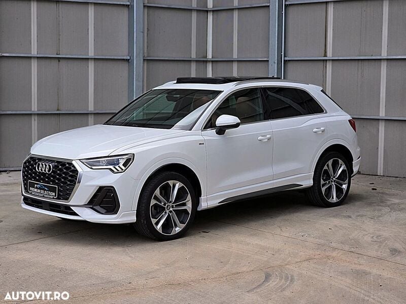 Alb Utilizat 2021 Audi Q3 S-Line SUV | 30.700 EUR (Puțin scump) - Imagine 1/4