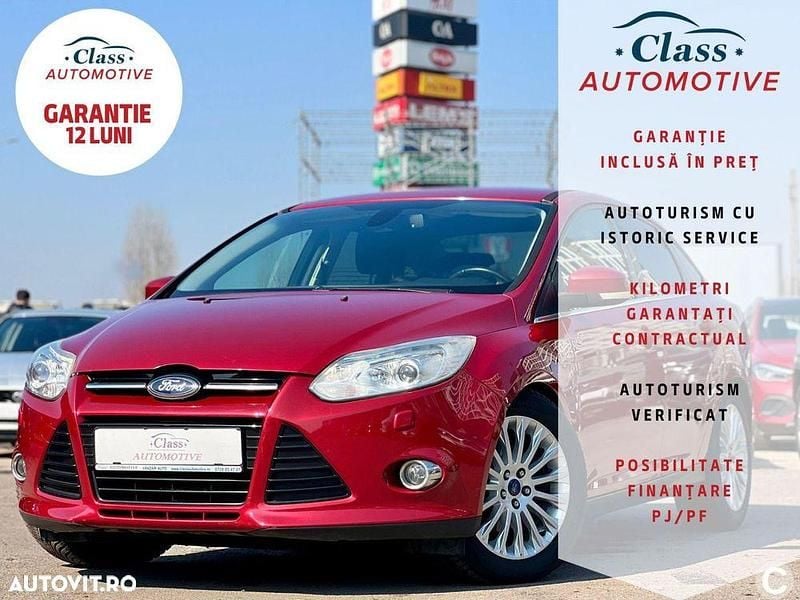 Second-hand Ford Focus Titanium 150 CP (110 kW) 2011 Culoarerosu Berlinǎ