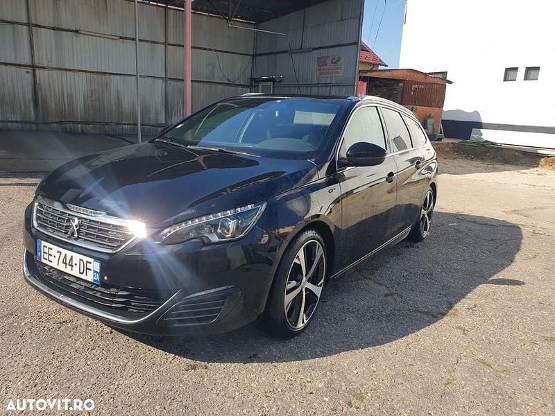 Culoarenegru Utilizat 2016 Peugeot 308 GT Break | 9.000 EUR (Preț bun) - Imagine 1/4