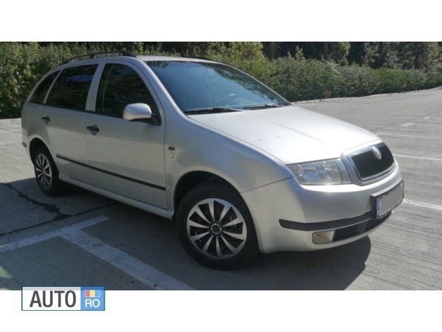 Second-hand Skoda Fabia 75 CP (55 kW) 2002 Gri Hatchback