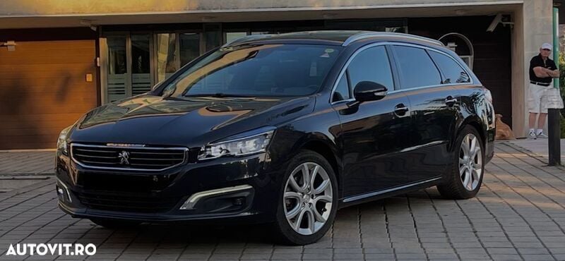 Negru Utilizat 2018 Peugeot 508 Allure Break | 8.399 EUR (Preț bun) - Imagine 1/4
