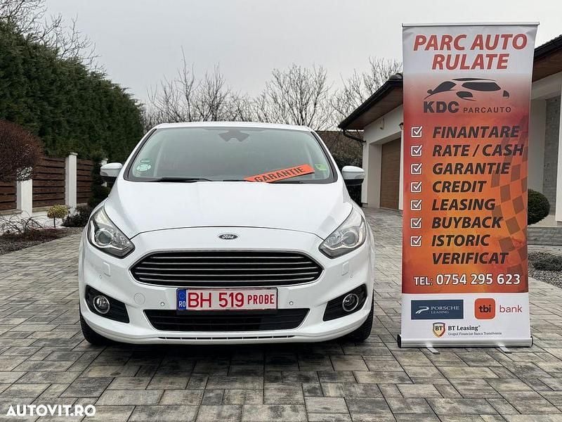 Second-hand Ford S-MAX Titanium 150 CP (110 kW) 2018 Culoarealb Monovolum