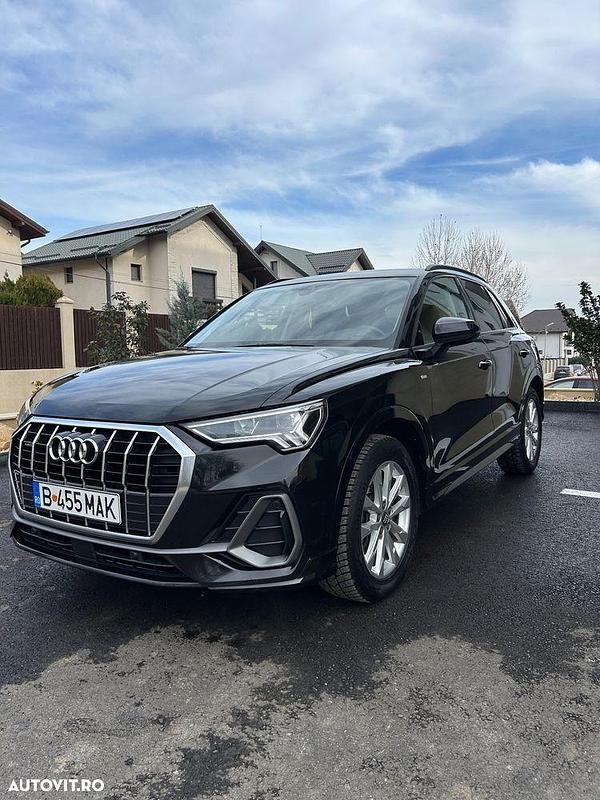Culoarenegru Second-hand 2019 Audi Q3 S-Line SUV | 29.300 EUR - Imagine 1/4