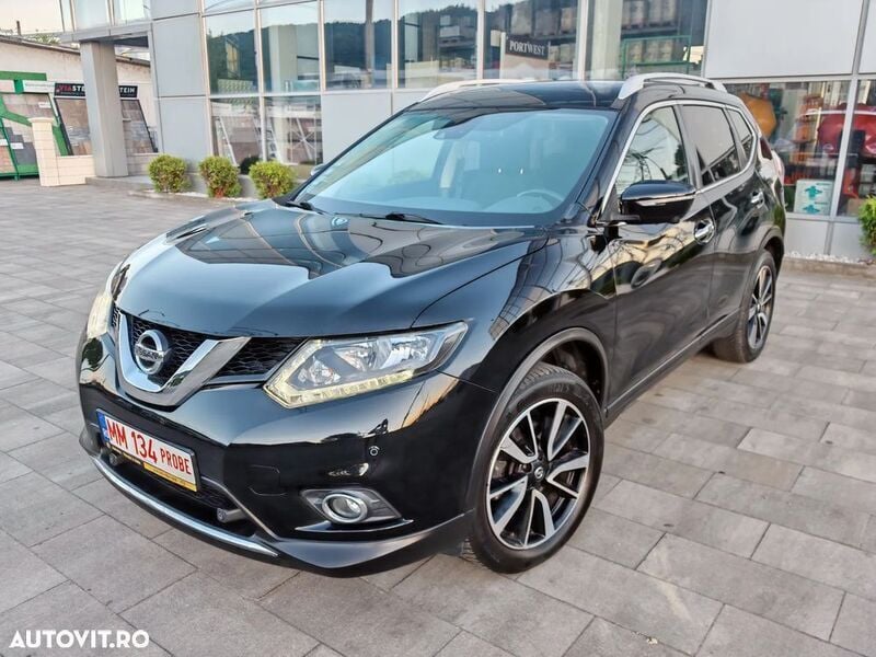 Negru Utilizat 2016 Nissan X-Trail 360º SUV | 10.990 EUR (Preț bun) - Imagine 1/4