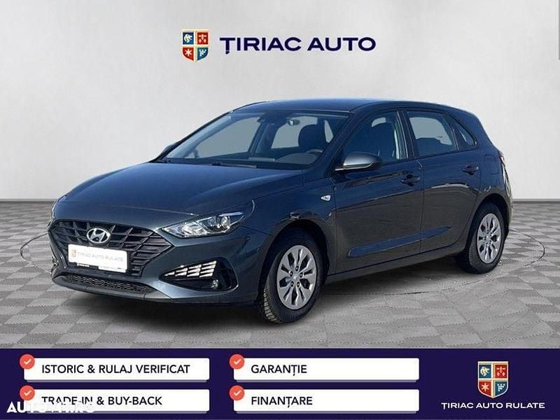 Second-hand Hyundai i30 110 CP (80 kW) 2022 Culoarealbastru Hatchback