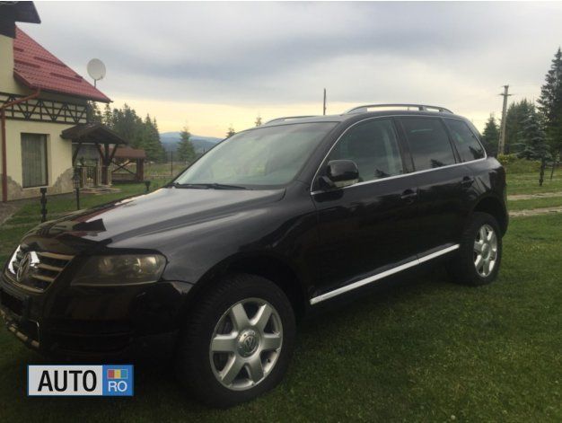 Second-hand VW Touareg 313 CP (230 kW) 2006 Negru SUV
