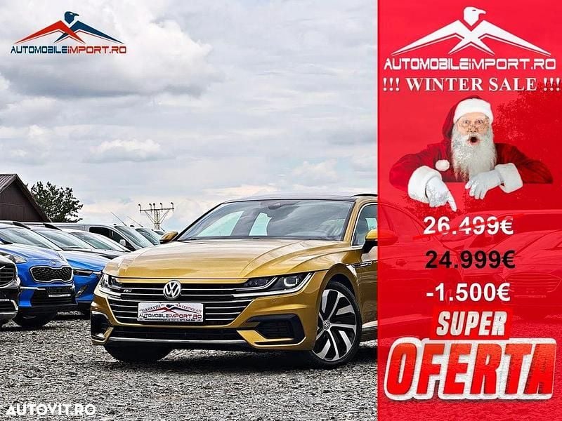 Galbeuriu Utilizat 2020 VW Arteon R-line Berlinǎ | 24.999 EUR (Puțin scump) - Imagine 1/4
