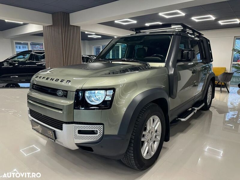 Verde Utilizat 2020 Land Rover Defender S SUV | 53.780 EUR - Imagine 1/4