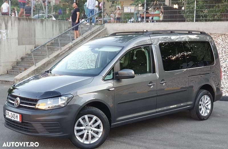 Culoaregri Utilizat 2017 VW Caddy Maxi Comfortline Monovolum | 13.690 EUR (Preț bun) - Imagine 1/4