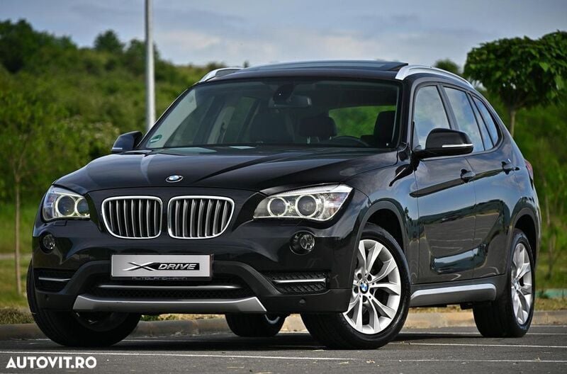 Negru Utilizat 2013 BMW X1 xLine SUV | 10.990 EUR (Preț OK) - Imagine 1/4