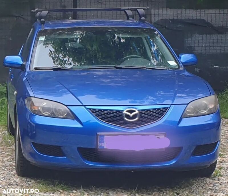 Albastru Utilizat 2006 Mazda 3 Berlinǎ | 2.420 EUR (Preț OK) - Imagine 1/4